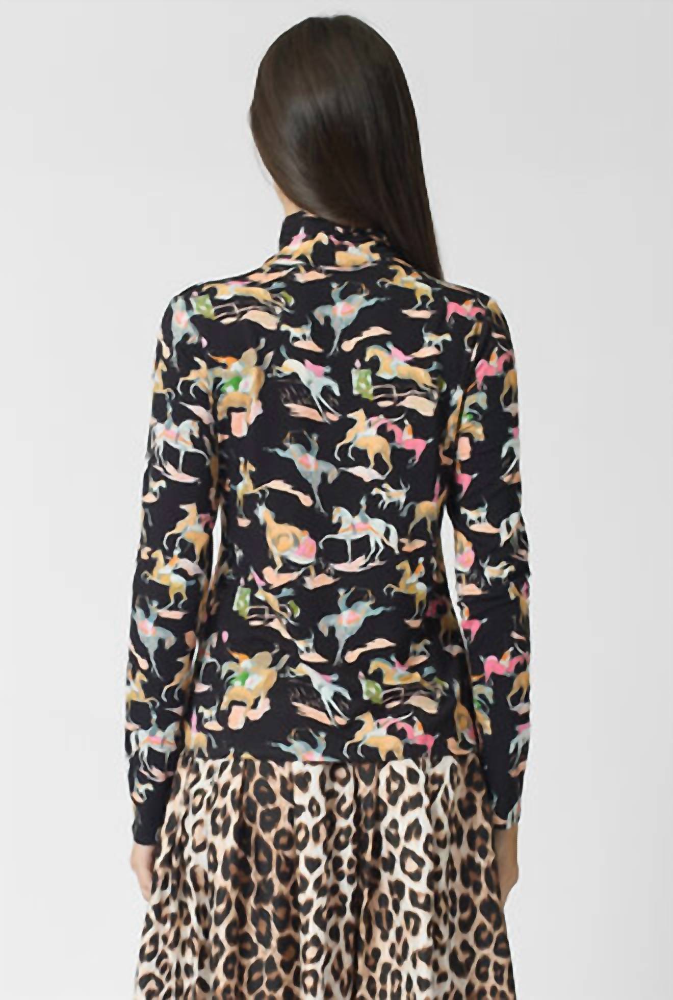 La Prestic Ouiston - Sous Pull Turtleneck Top
