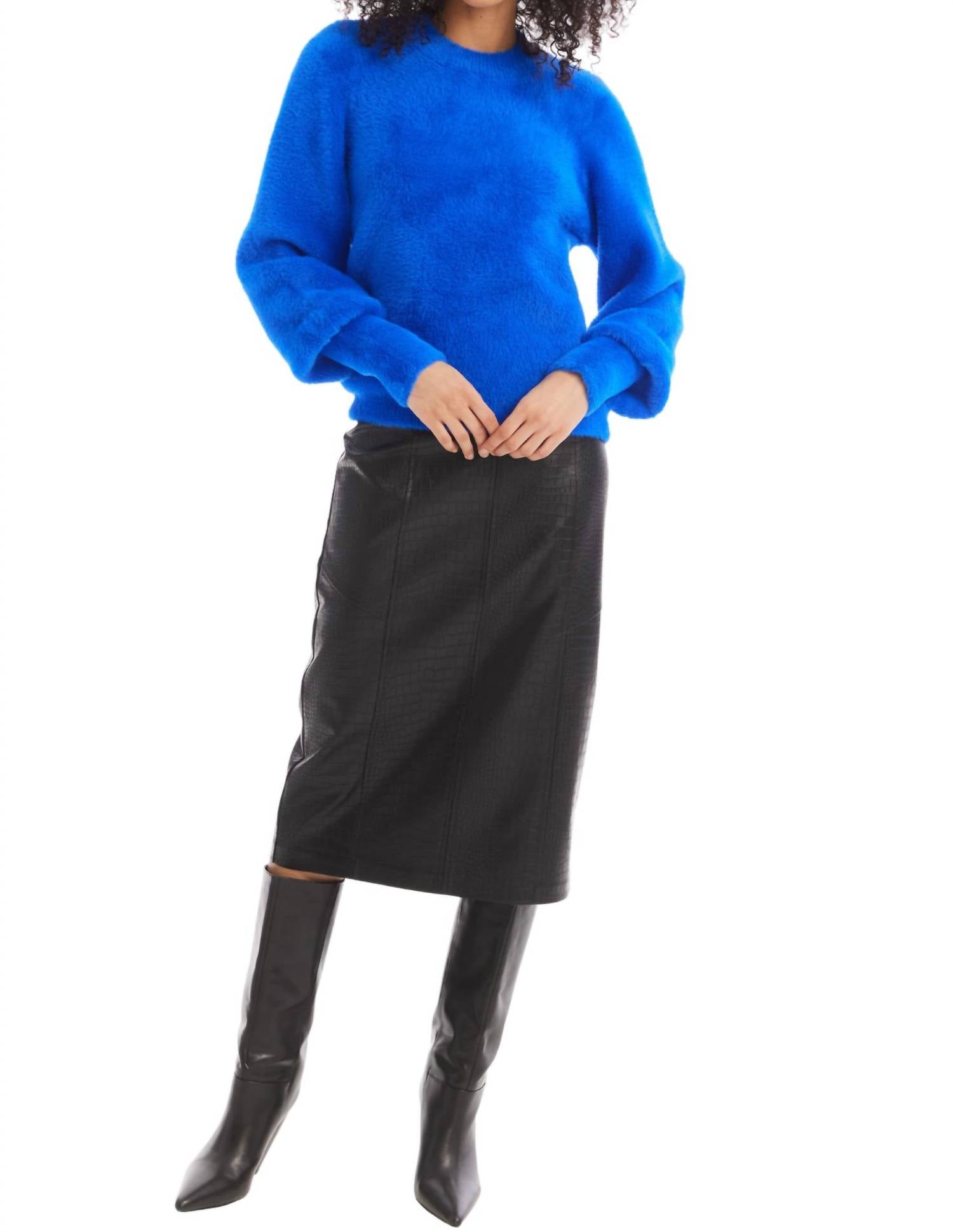 Allison New York - Fuzzy Kora Sweater