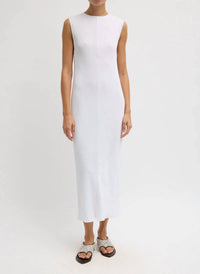 Tibi - Plisse Sleeveless Bias Dress