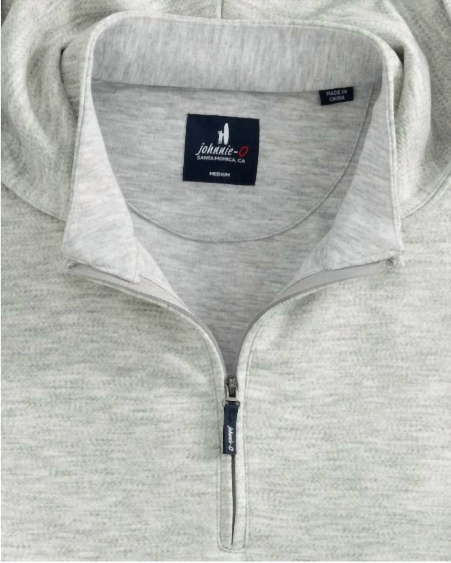Johnnie-O - Maxton Hooded 1/4 Zip Sweater