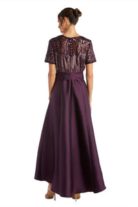 R&M Richards - High Low Cocktail Evening Dress