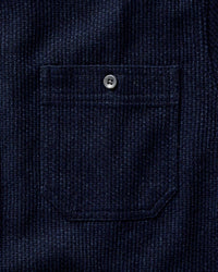 Taylor Stitch Utility Long Sleeve Shirt in rinsed indigo - men's shirt - view 6