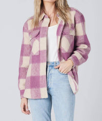 Saltwater Luxe - Long Sleeve Plaid Jacket