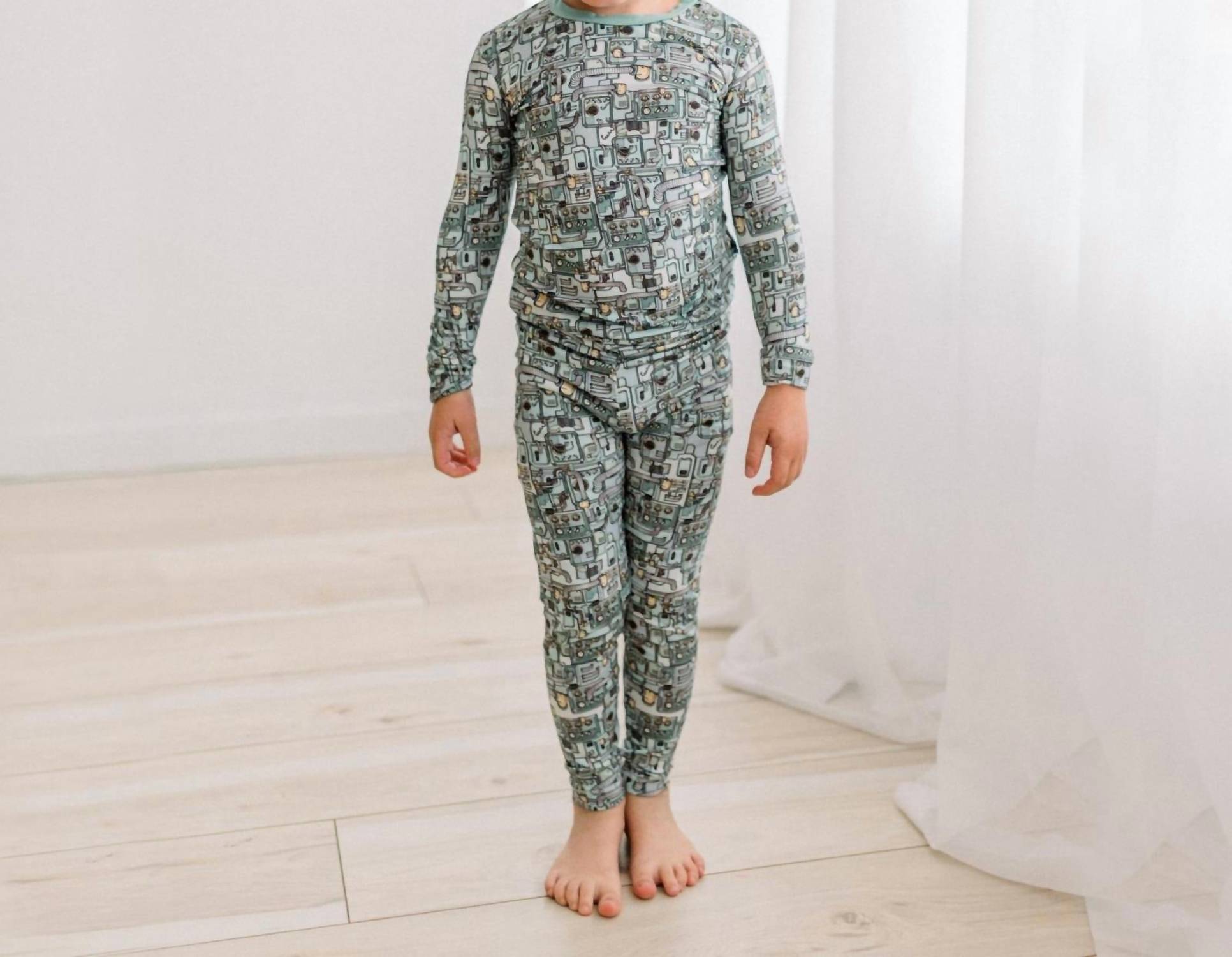 Kickee - Kid's Long Sleeve Pajama Set