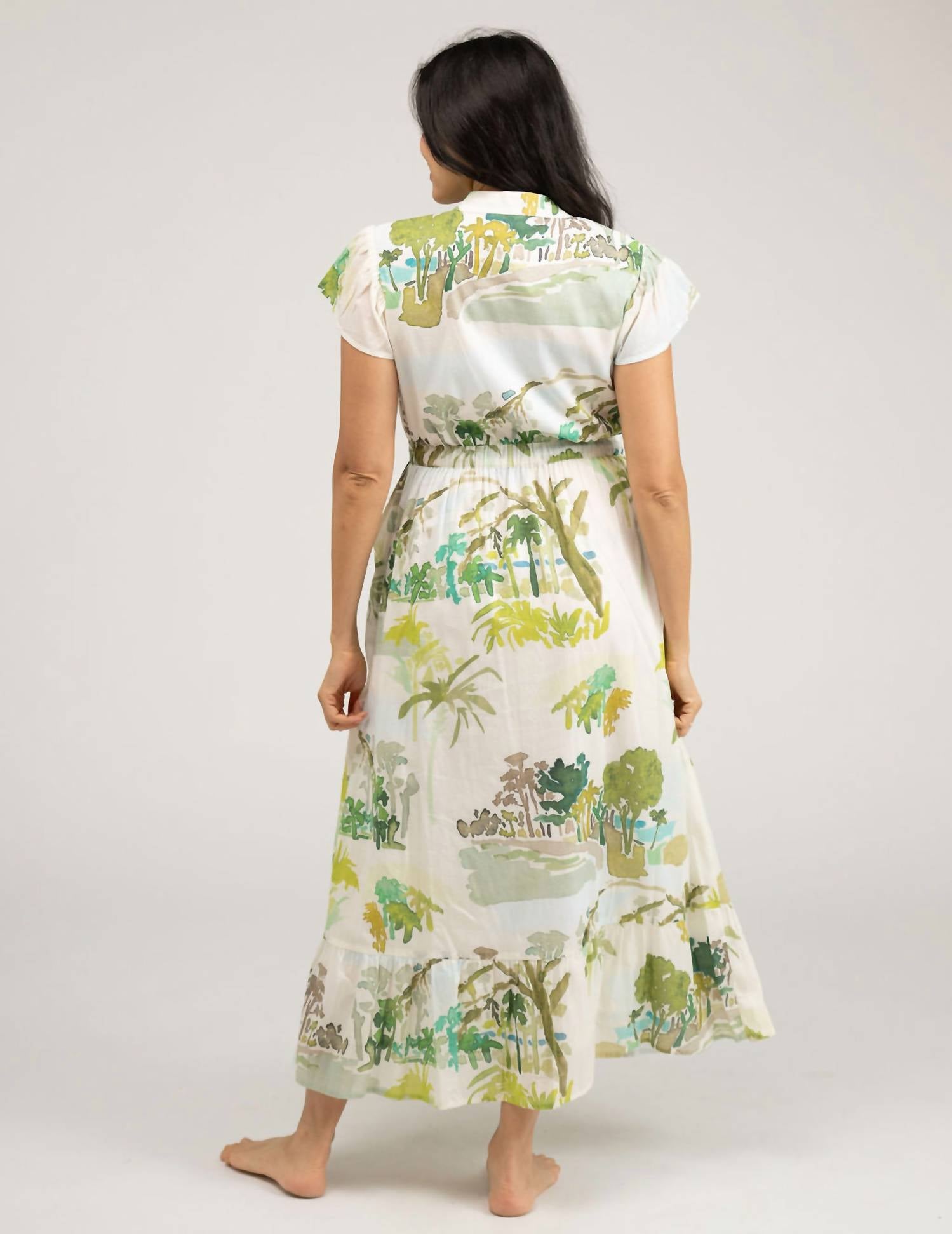 Beau & Ro - Flutter Midi Dress