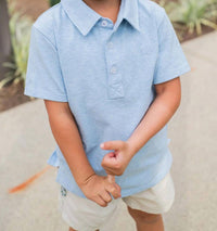 Prodoh - Kids Short Sleeve Too Cool For School Polo