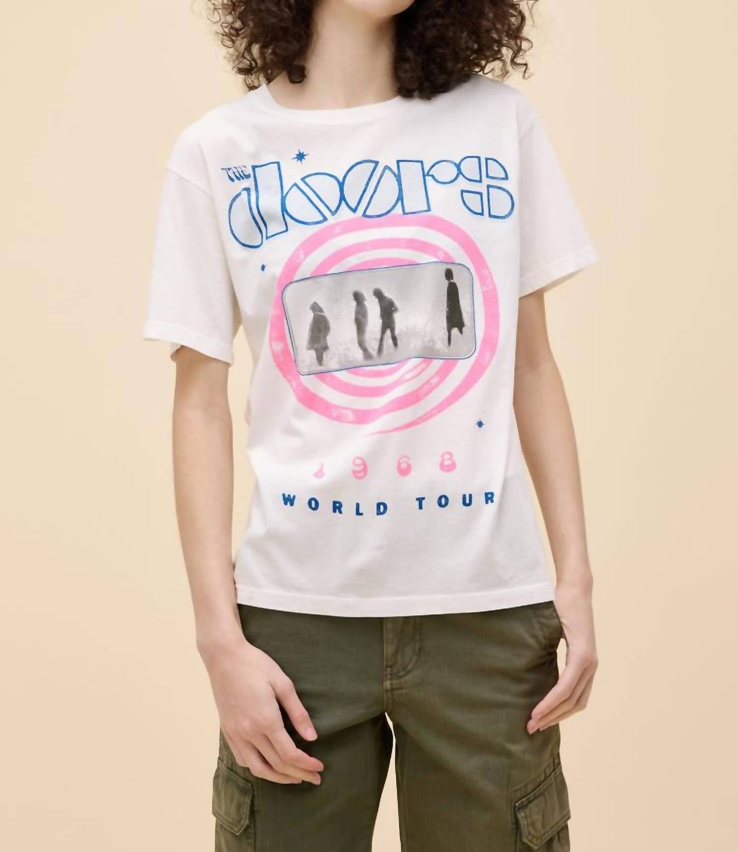 Daydreamer - The Doors 1968 World Tour Boyfriend Tee