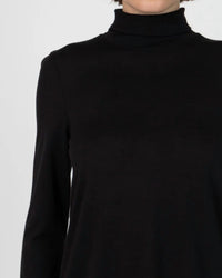 Atm - Heavy Modal Jersey Long Sleeve Turtleneck Top