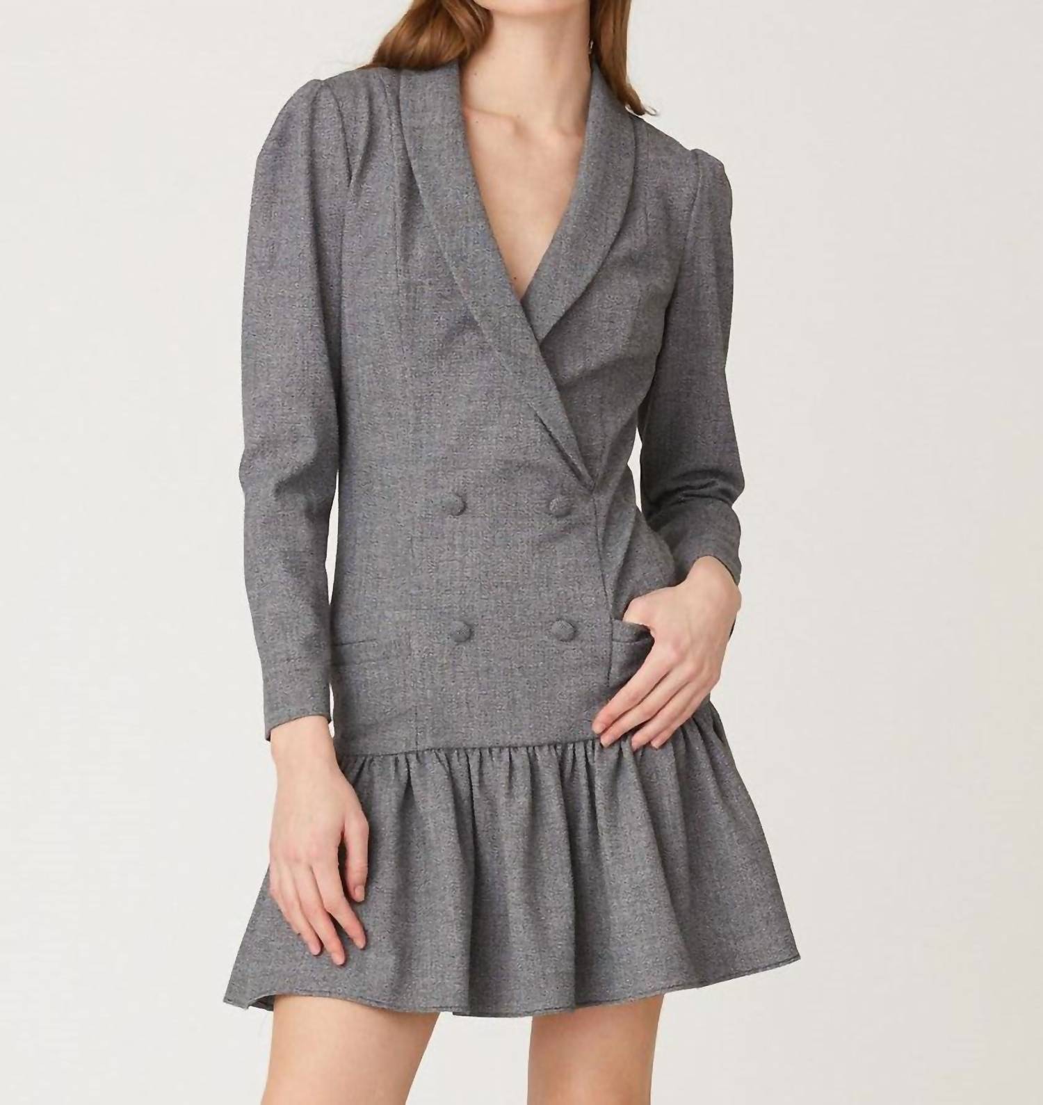 Shoshanna - Zayda Wool Mini Dress