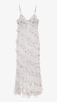 For Love & Lemons - Debby Ruffled Maxi Dress
