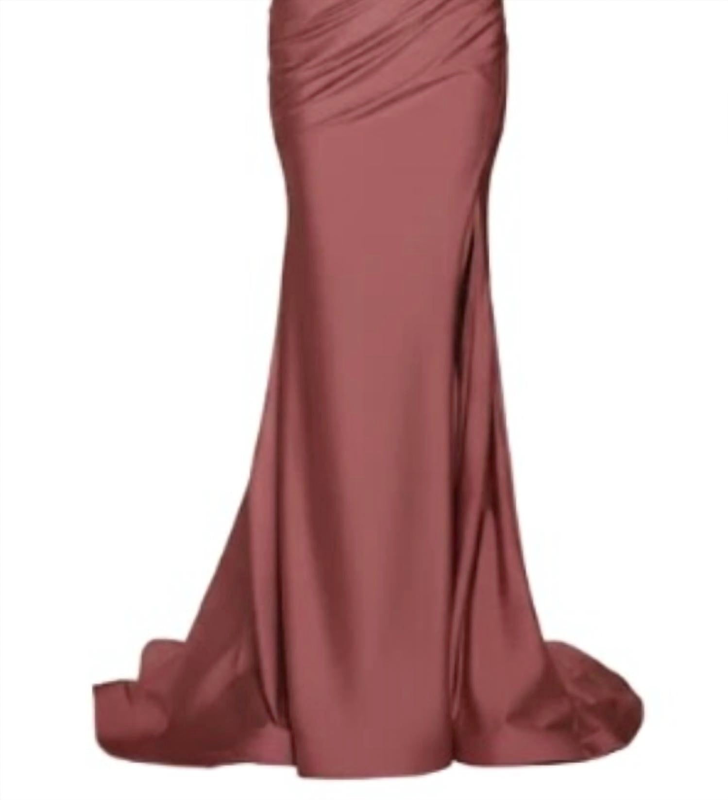 Ever After Bridal Atlanta - Women's Allure Elegant Satin Evening Gown