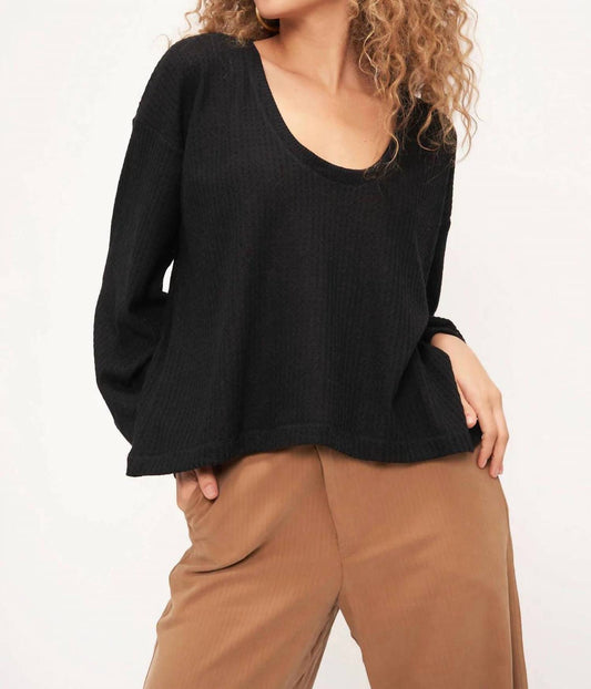 Project Social T - Arvin Brushed Thermal Relaxed Long Sleeve Top