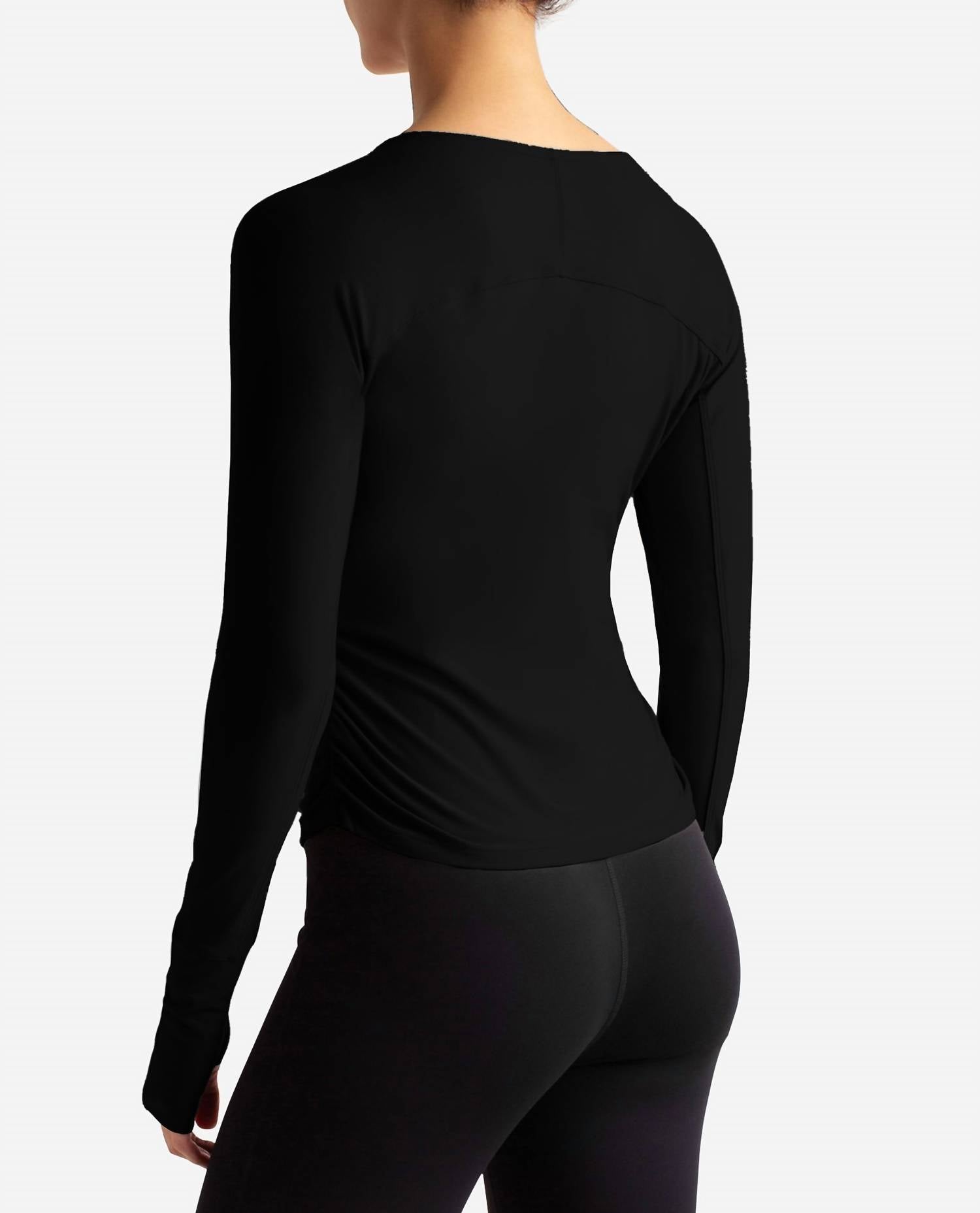 Danskin - Barre Wrap Long Sleeve Top