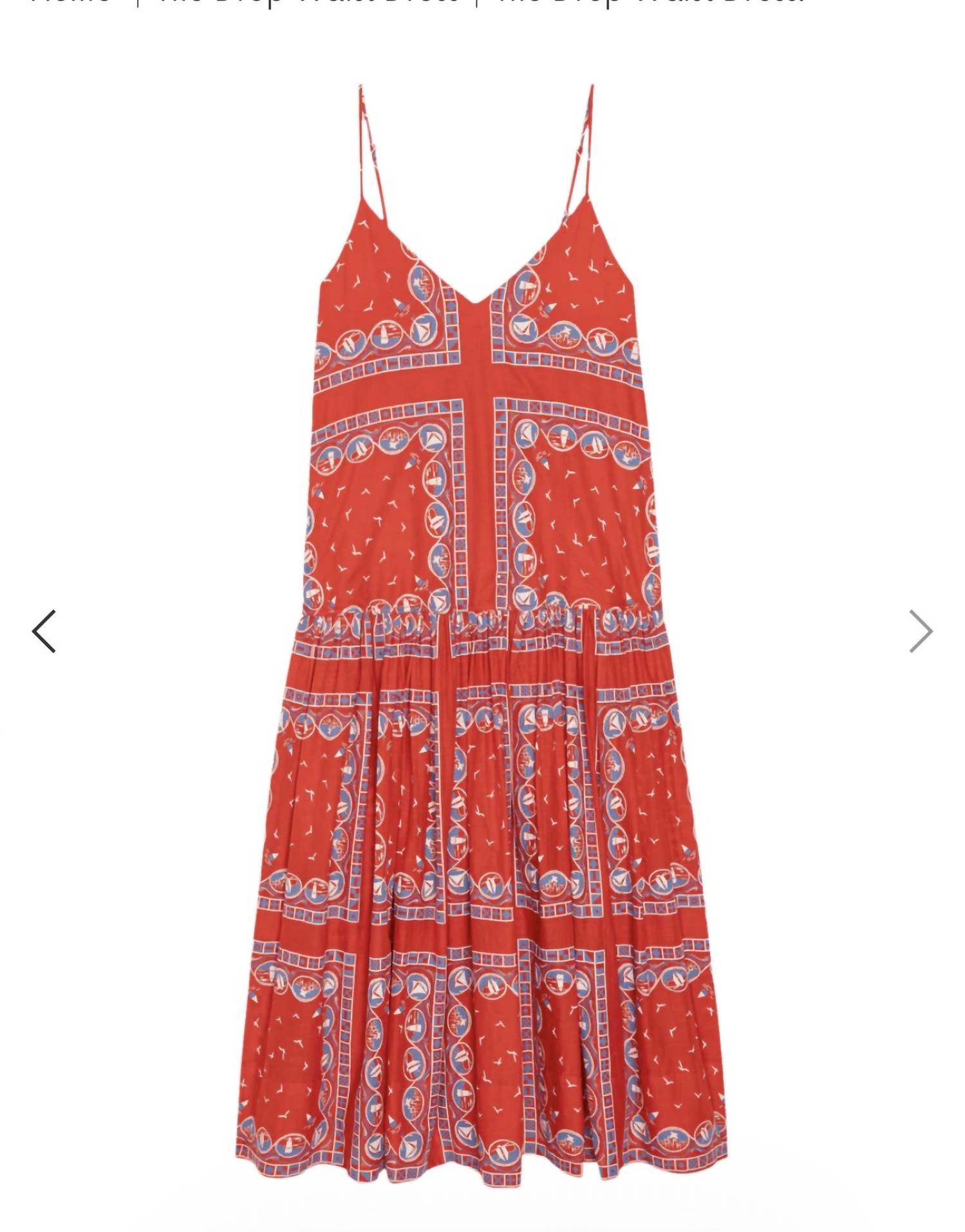 The Great. - Drop Waist Dress