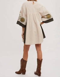 Bluivy - Boho Babydoll Dress