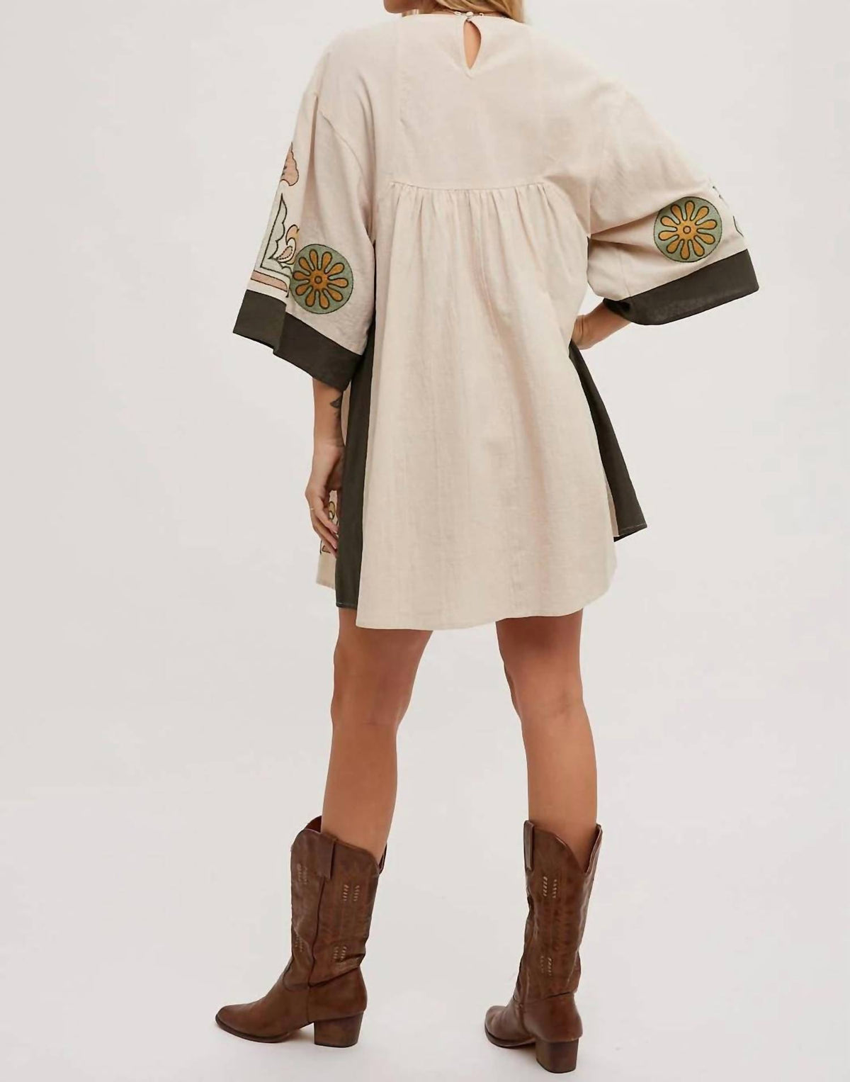 Bluivy - Boho Babydoll Dress