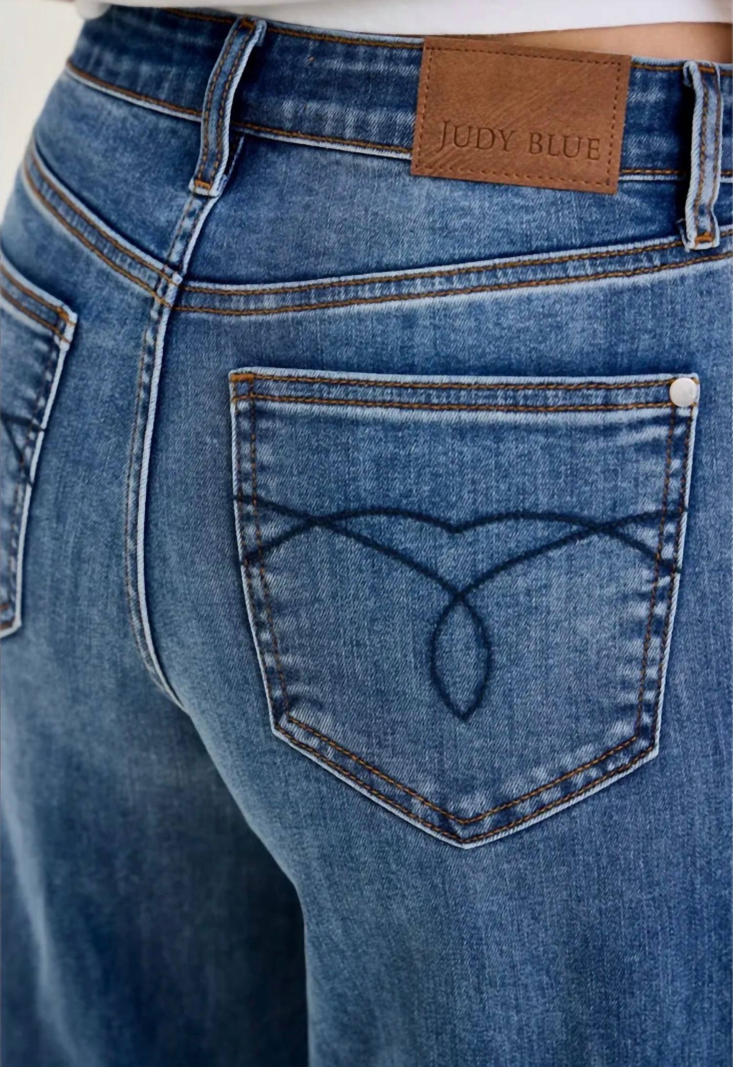 Judy Blue - High Waisted Palazzo Denim
