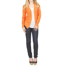 Papillon - Lace Back Long Sleeve Waterfall Cardigan