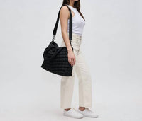 Sol And Selene - Women's Elevate Quilted Hobo Bag