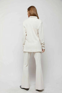 Davi & Dani - Solid Wide Leg Pants