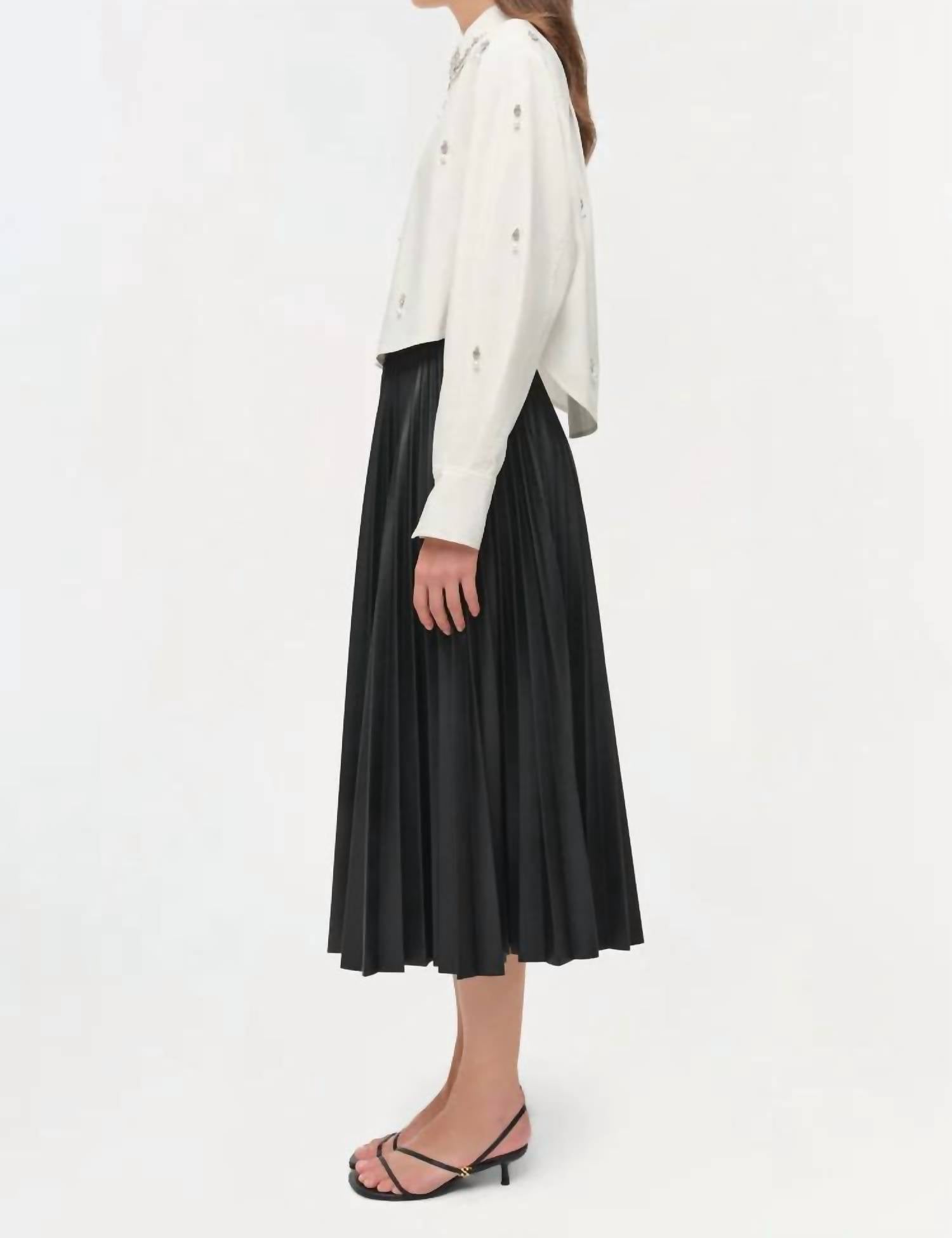 Jonathan Simkhai - Renata Embellished Cotton Shirt