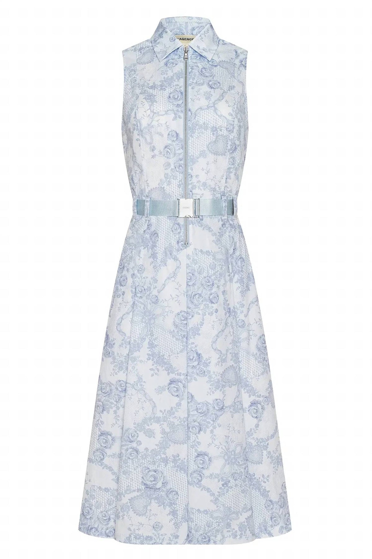 L'Agence - Women's Kylo Belted Shirt Dress