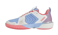 K-Swiss Women's Ultrashot 3 Tennis Shoe in bright white open air strawberry ice - women's shoe