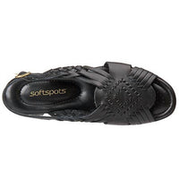 Softspots Women's Tela Slingback Sandals in black - women's sandal - view 4