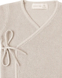 Quincy Mae - Kid's Knit Wrap Top