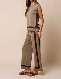 Lalavon - Sleeveless Knit Top
