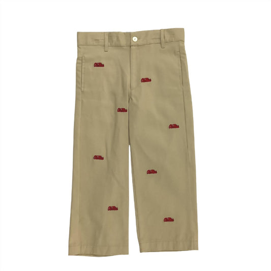 Vive La Fete - Boy's Ole Miss Collegiate Hand Embroidered Pants