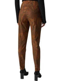 Joseph Ribkoff - Houndstooth Pull On Slim Ankle Pants