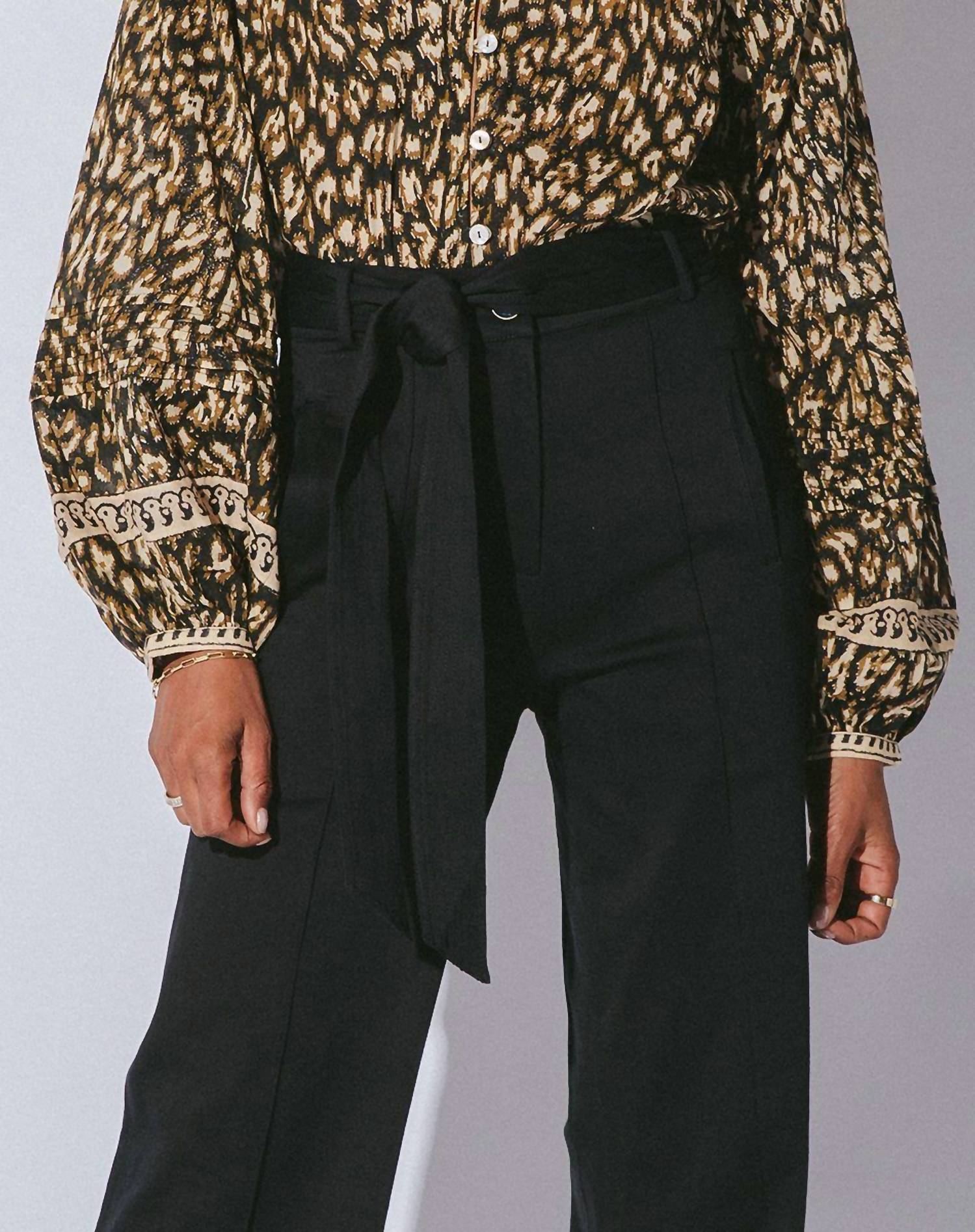 Cleobella - Charlotte High-waisted Trouser Pants
