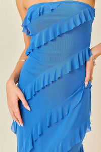 Baby Pink - Oceanside Strapless Dress