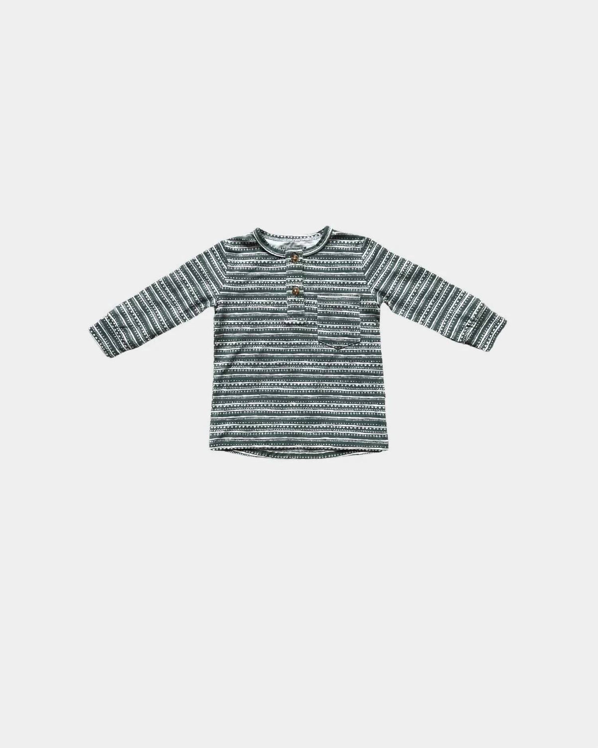 Babysprouts - Kid's Bamboo Henley Sweater