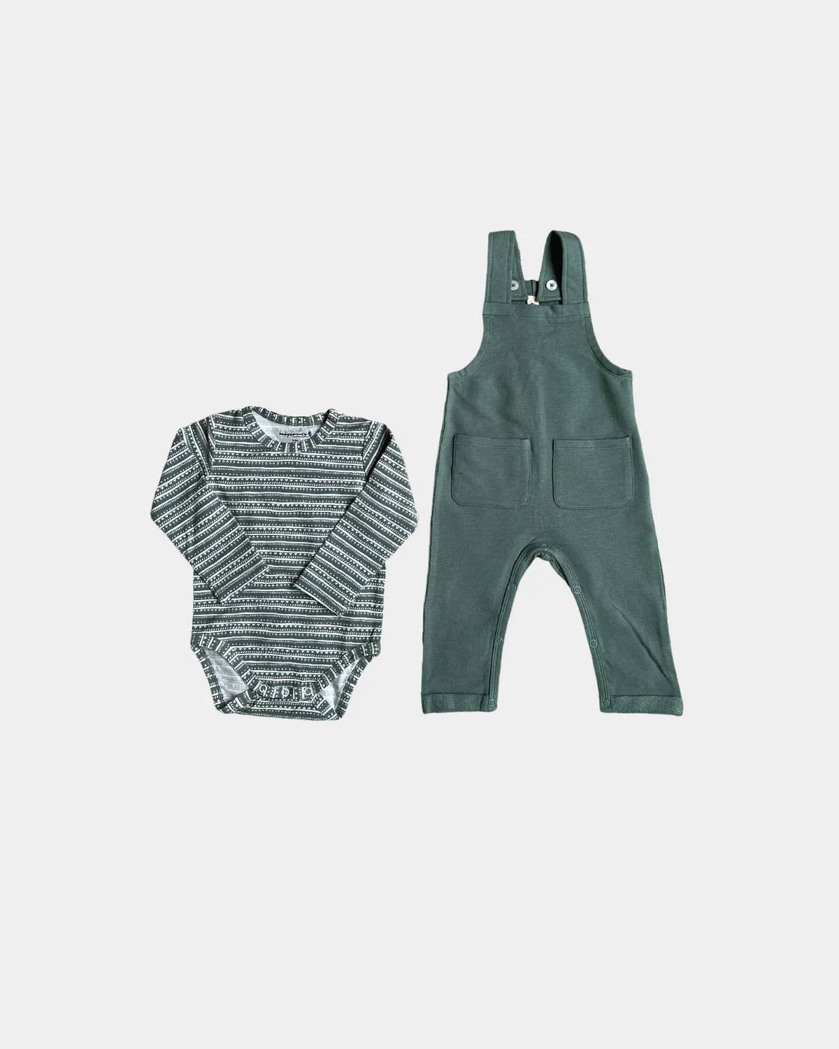 Babysprouts - Kids Bamboo Overalls Set