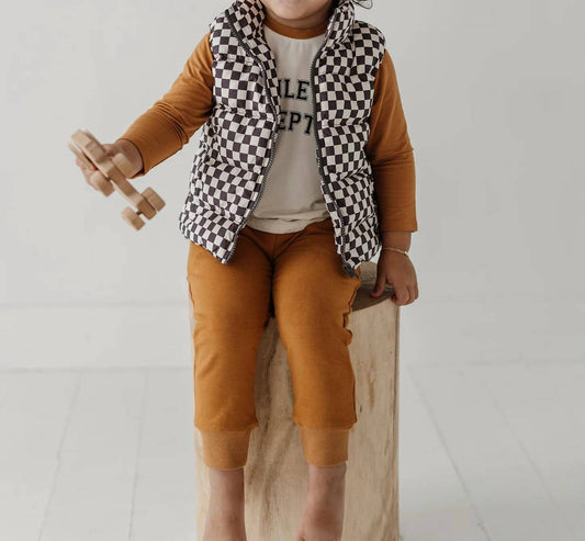 Babysprouts - Puffer Vest - clothing - coats - grey