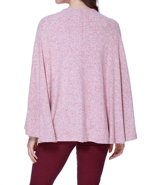 Eloise Kashmira Zip Up Poncho