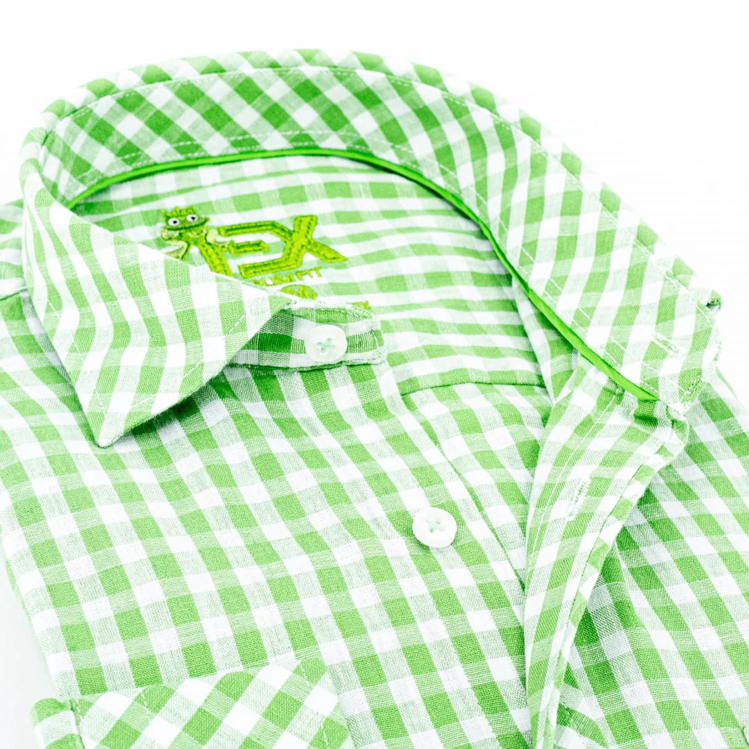 Eight X - Men's Harvard Yard Frog Linen Shirt