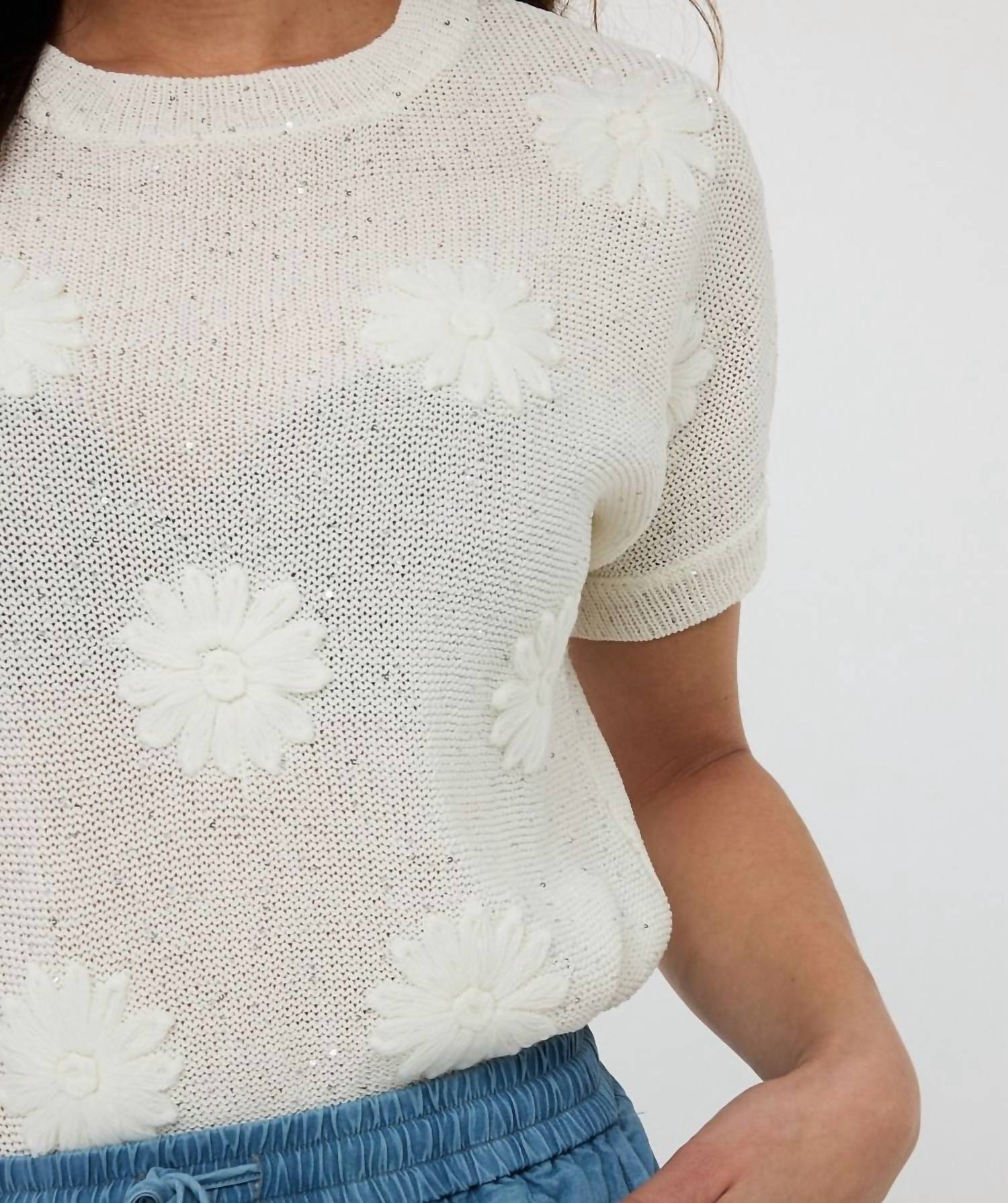 Esqualo - Women's Senia Flowers Sweaters