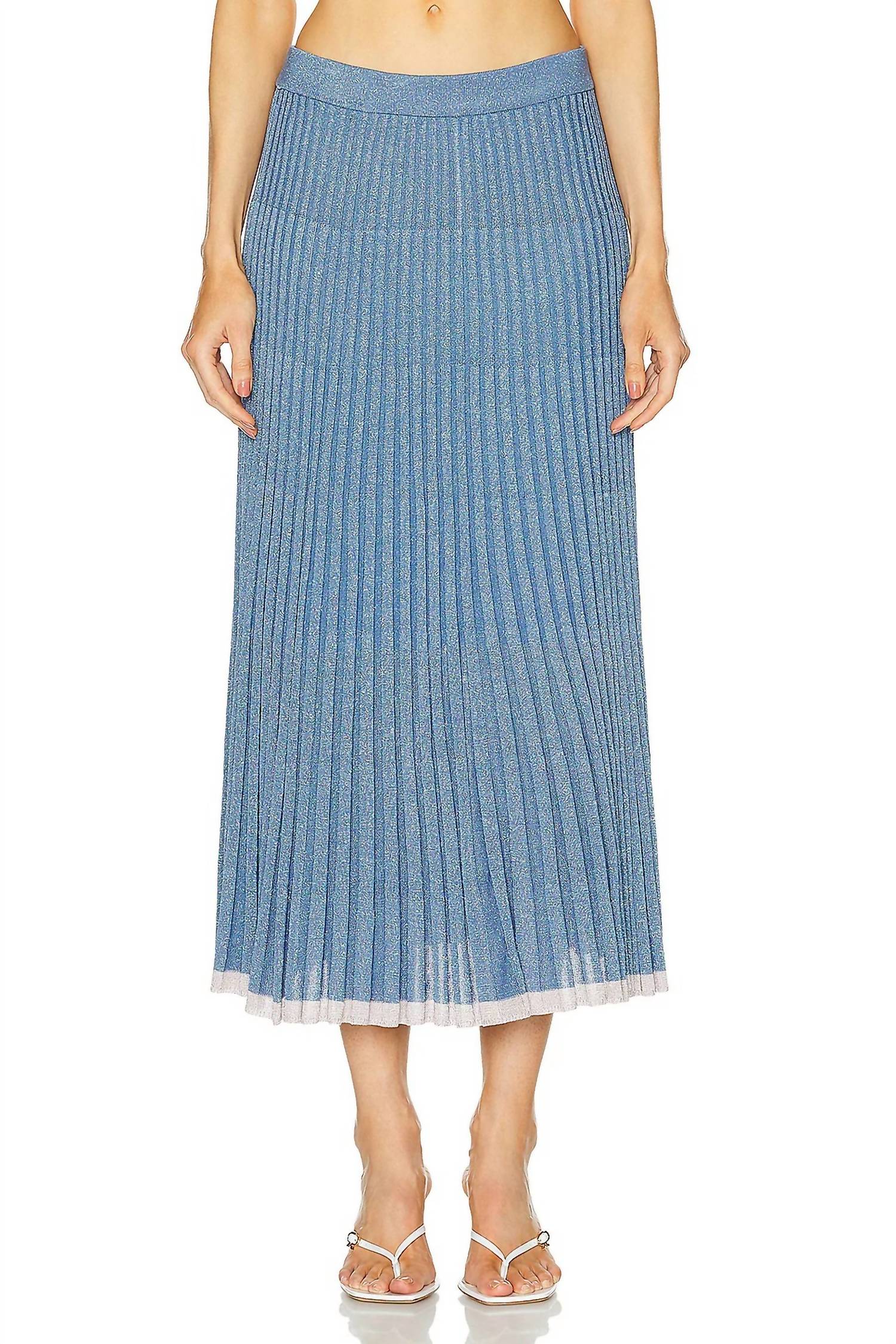 Zimmermann - Metallic Midi Skirt