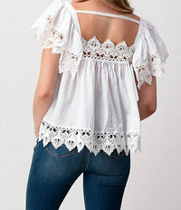 Amerikan Basics - Ruffled Short Sleeve