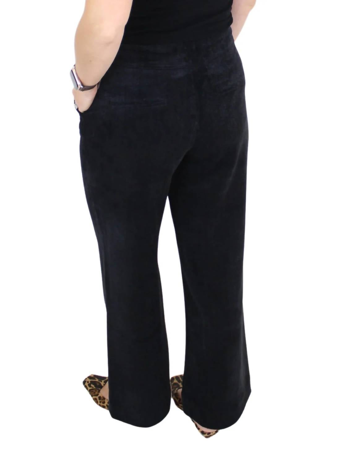 Current Air - Corduroy Cropped Flare Trousers