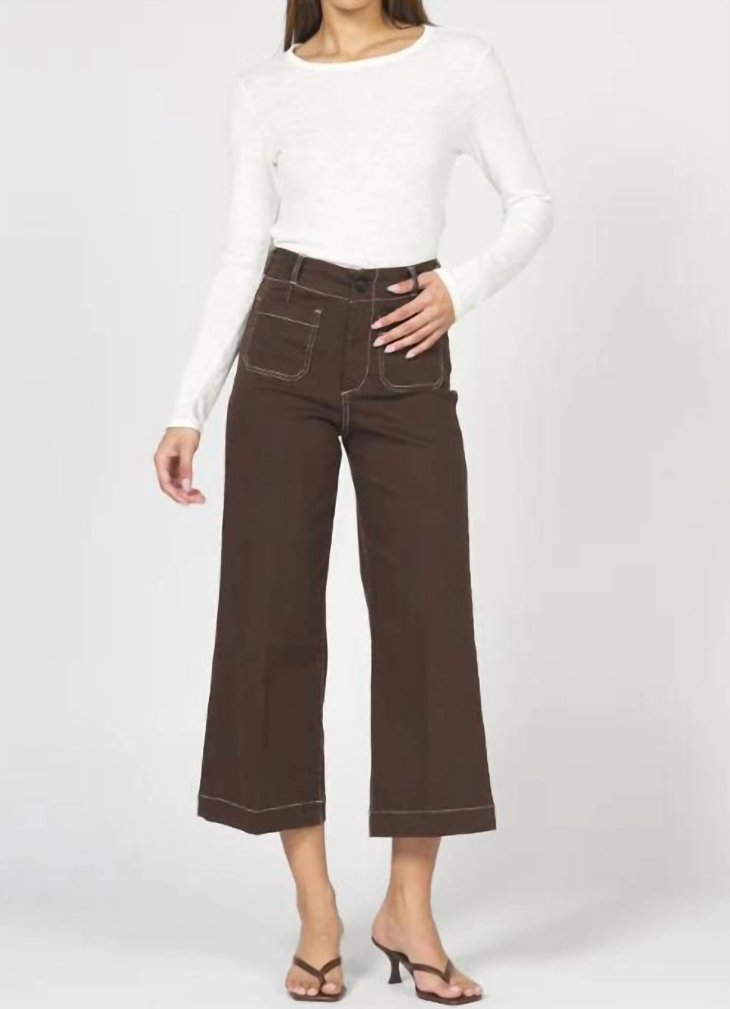 Dear John Denim - Audrey High Rise Cropped Jean