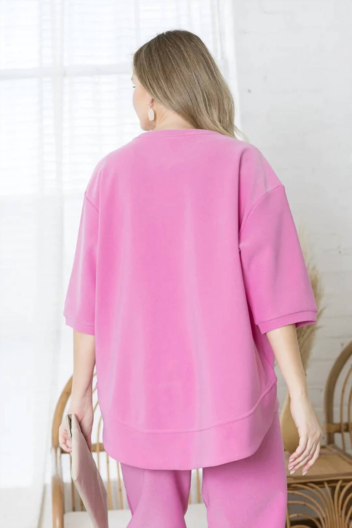 Joh - Karen Knit Crepe Top