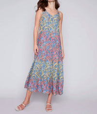 CHARLIE B Floral Maxi Dress in glory - women's dress