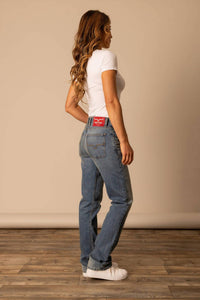 Kimes - Brooks Mid Rise Boyfriend Jeans