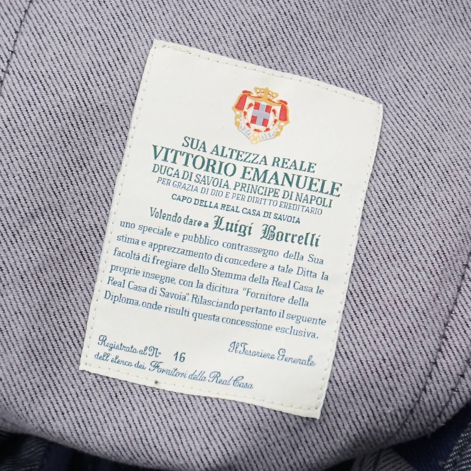 Luigi Borrelli Napoli - Men's Slim-fit Denim Jeans