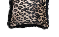 Creative Co-Op - Velvet Leopard Pillow