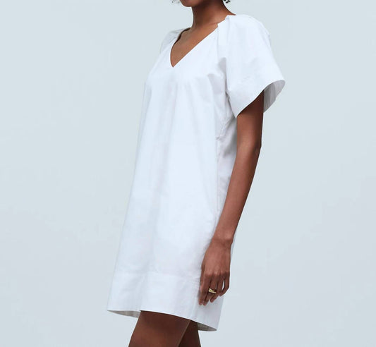 Madewell - V-neck Mini Shirtdress